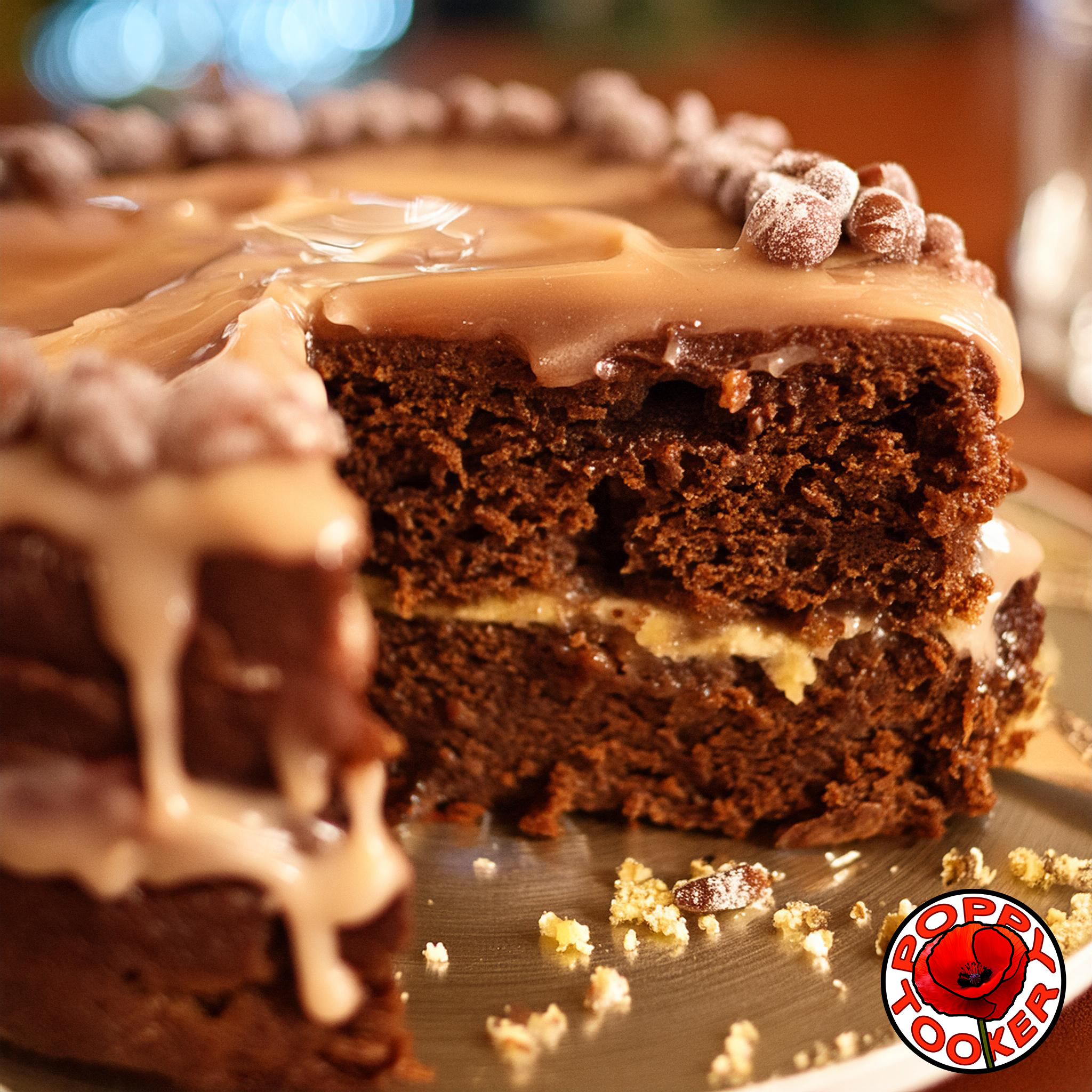 Granny's German Chocolate Cak - Poppy Tooker
